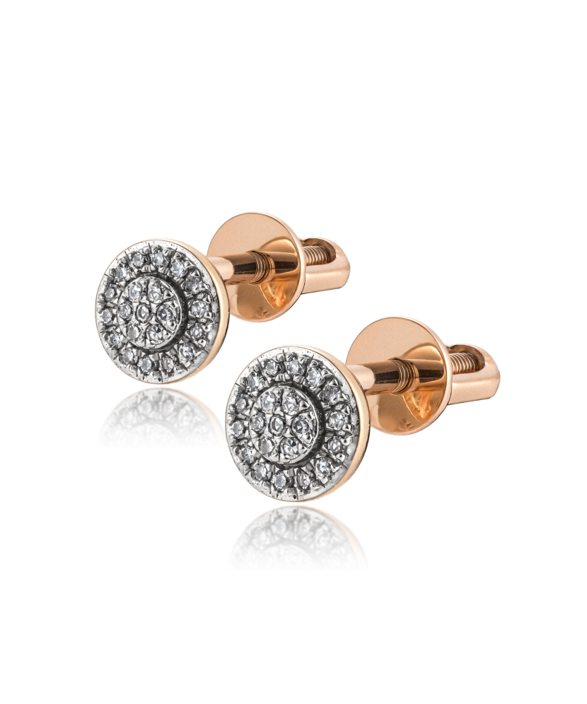 Kuldkõrvarõngad teemanditega