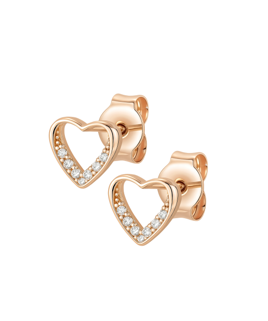 Kuldkõrvarõngad tsirkoonidega