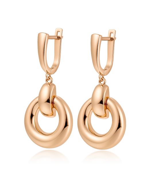 Золотые серьги