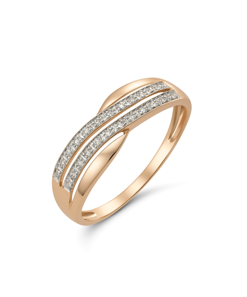 Kuldsõrmus teemanditega