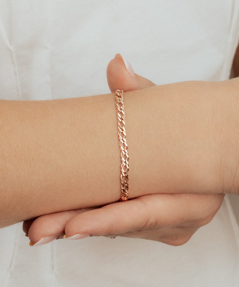 Kuldkäevõru "Rombo" 4.2mm