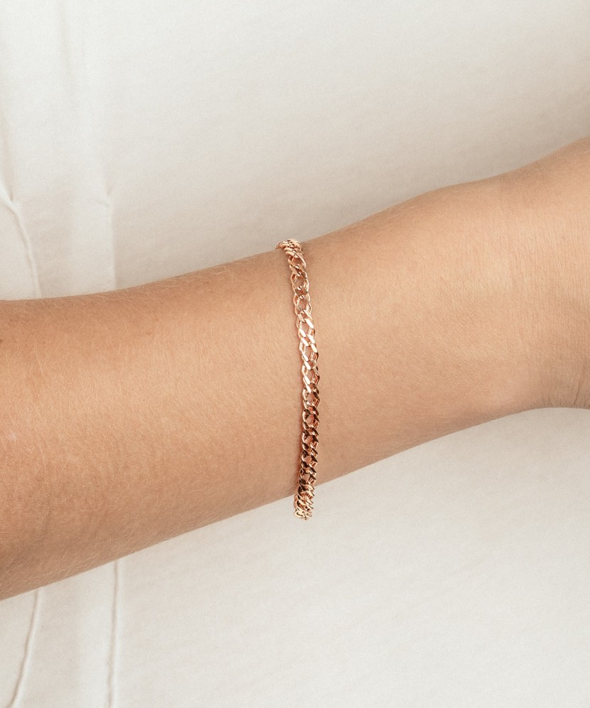 Kuldkäevõru "Rombo" 4.2mm