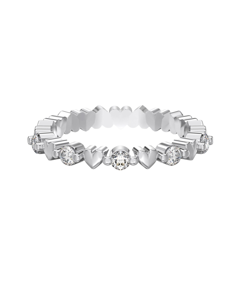 Hõbesõrmus tsirkoonidega