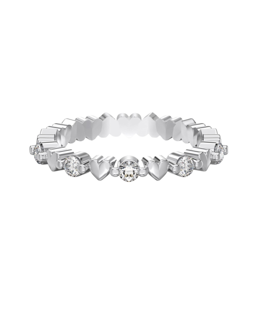 Hõbesõrmus tsirkoonidega