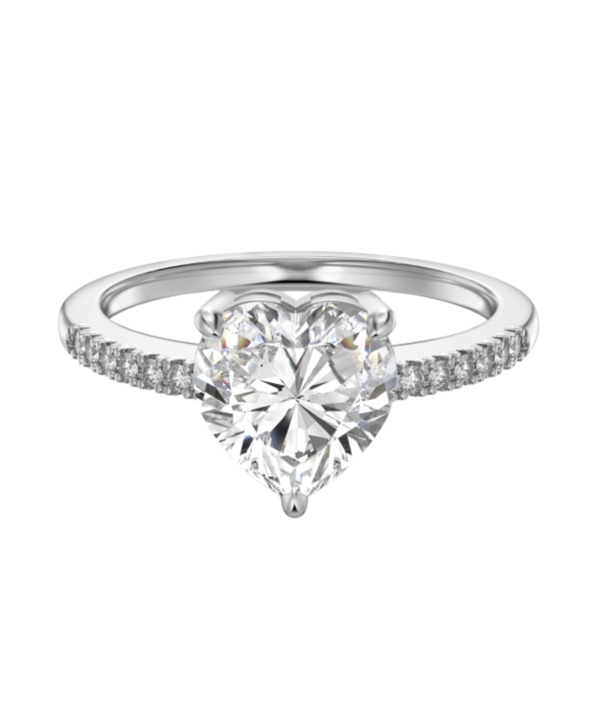 Hõbesõrmus tsirkoonidega