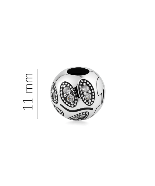 Kullatud hõberipats tsirkoonidega "Vaadike"