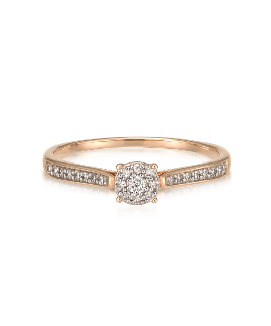 Kuldsõrmus teemanditega