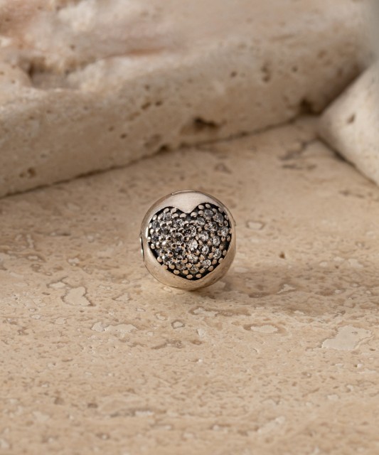 Kullatud hõberipats tsirkoonidega "Vaadike"