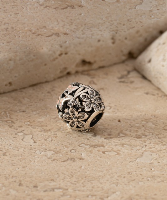 Kullatud hõberipats tsirkoonidega "Vaadike"