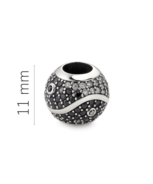 Kullatud hõberipats tsirkoonidega "Vaadike"