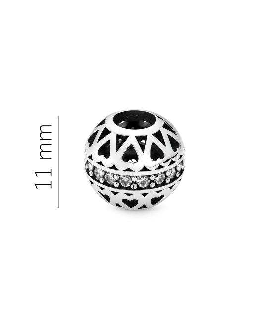 Kullatud hõberipats tsirkoonidega "Vaadike"