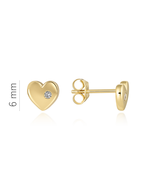 Серьги из золота с бриллиантами