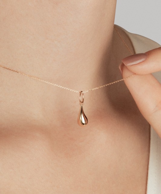 Золотой подвеска