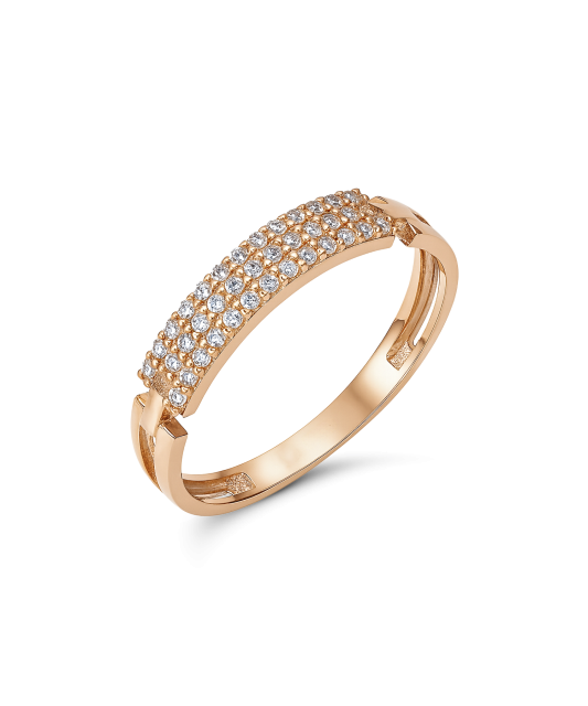 Kuldsõrmus tsirkoonidega