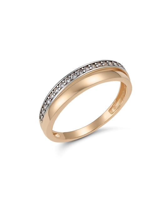 Kuldsõrmus tsirkoonidega