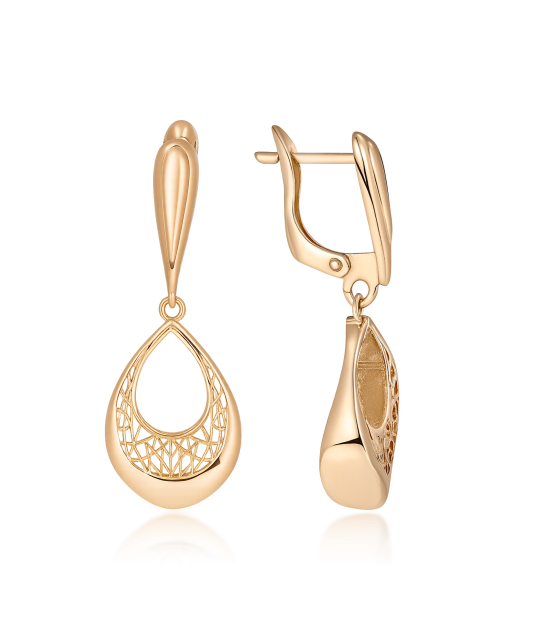 Золотые серьги