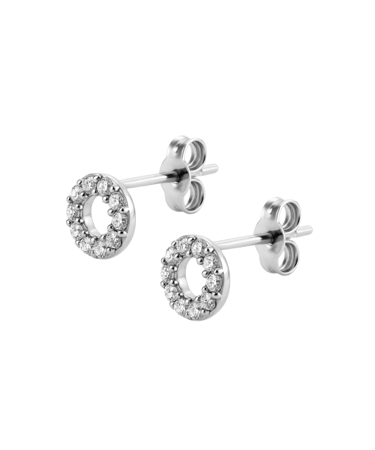 Kuldkõrvarõngad tsirkoonidega