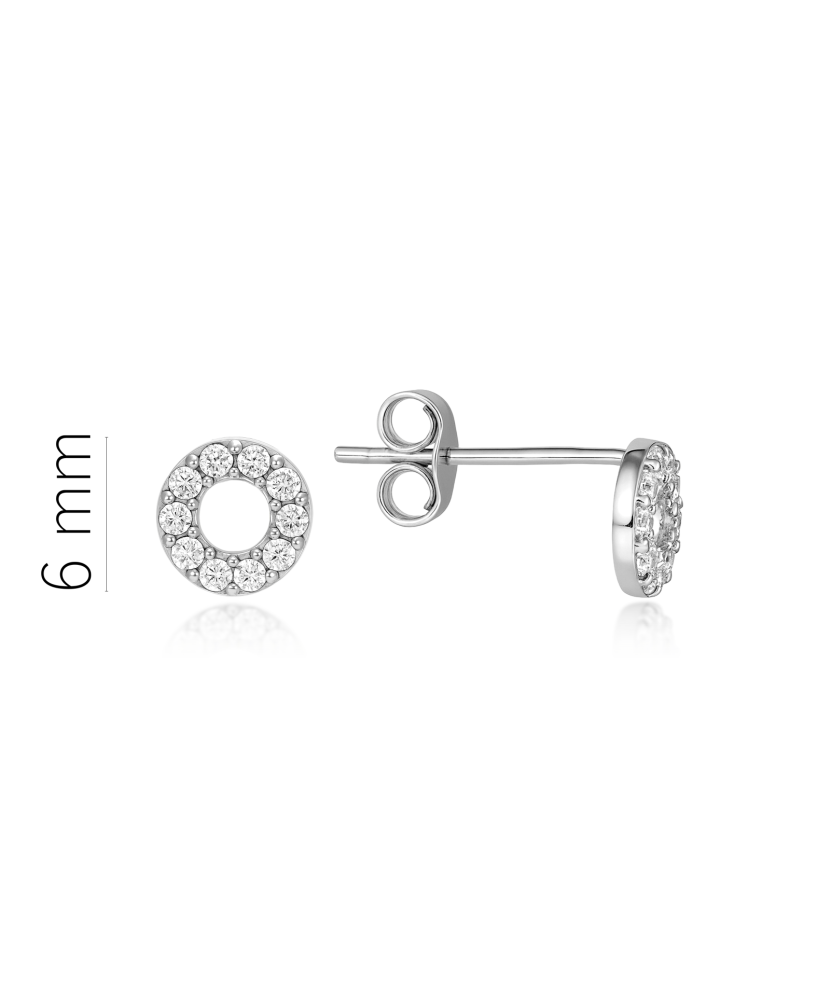 Kuldkõrvarõngad tsirkoonidega