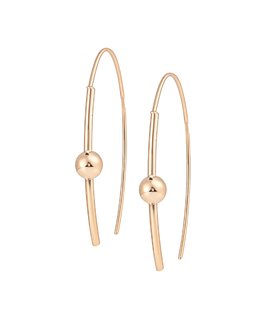 Золотые серьги