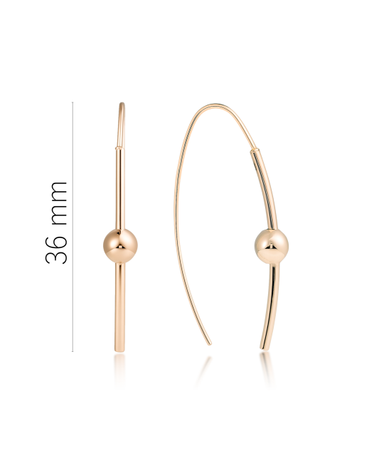 Золотые серьги