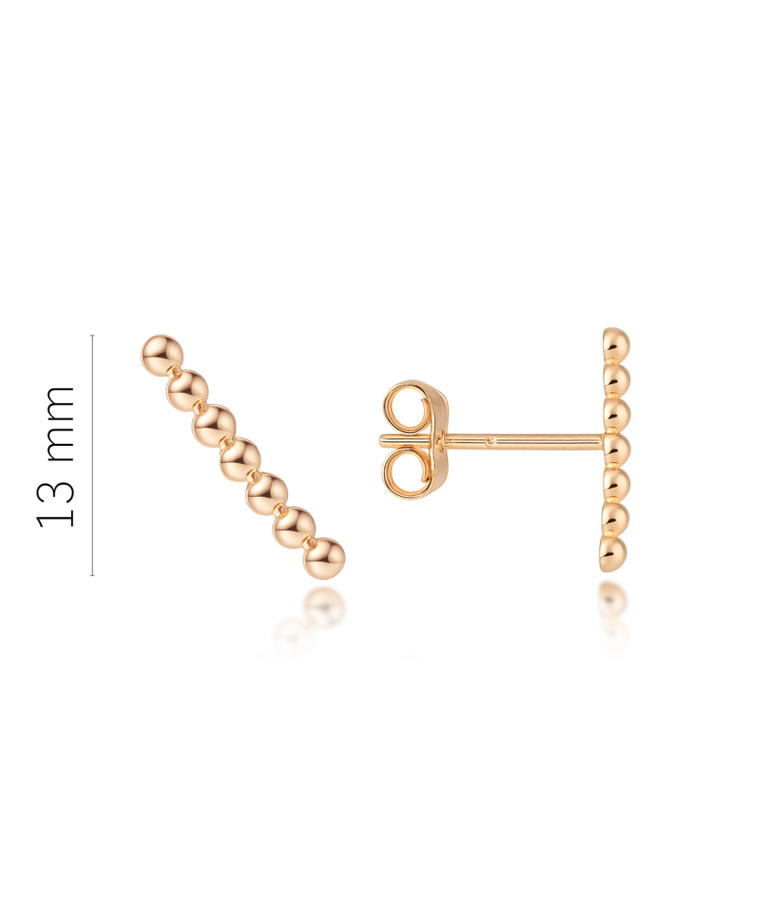 Золотые серьги