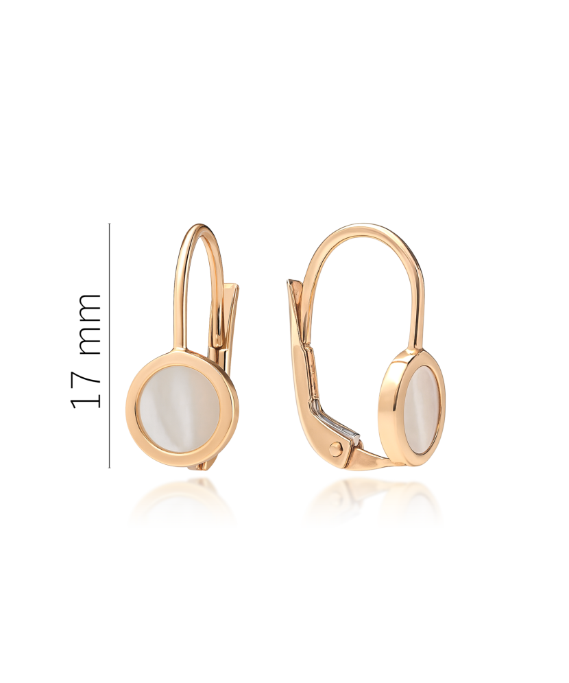 Kuldkõrvarõngad 17/6mm - Goldinga