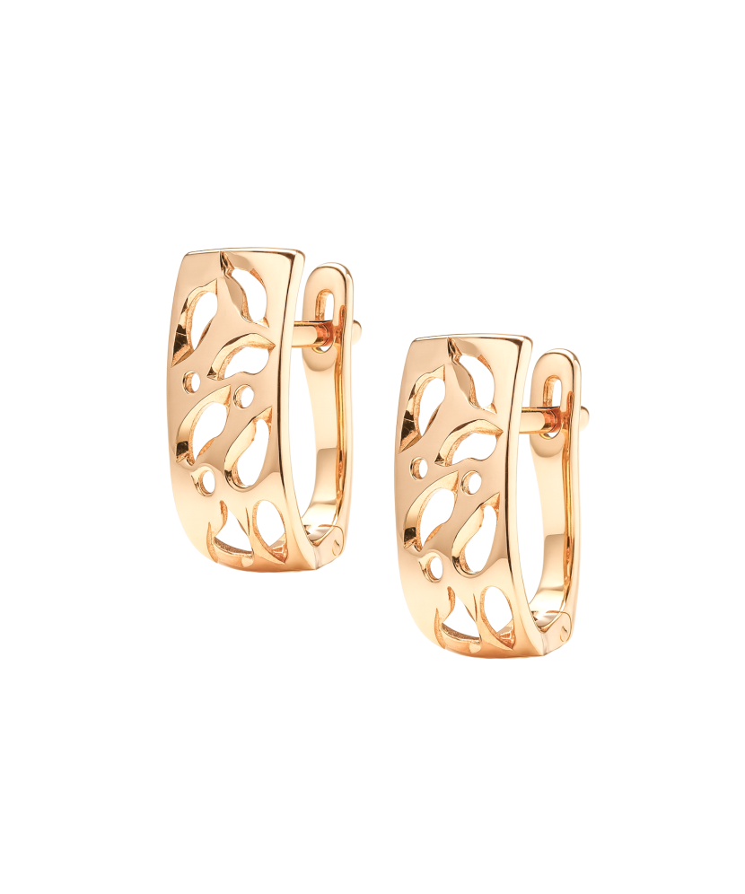 Золотые серьги