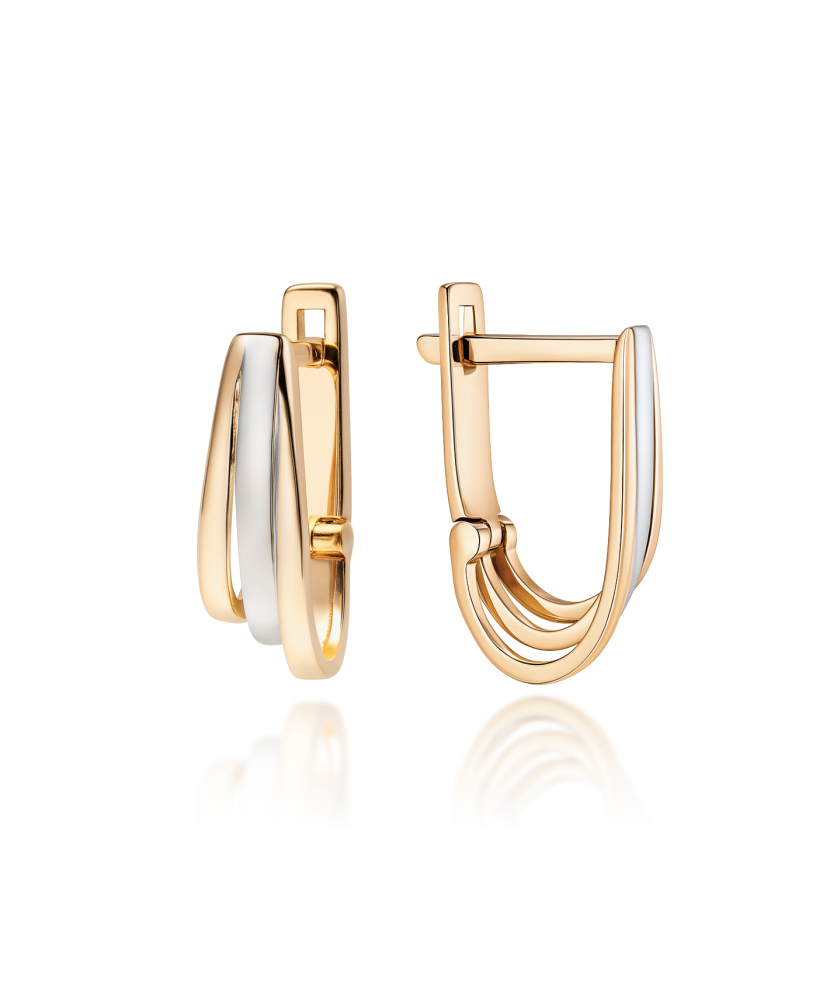 Золотые серьги