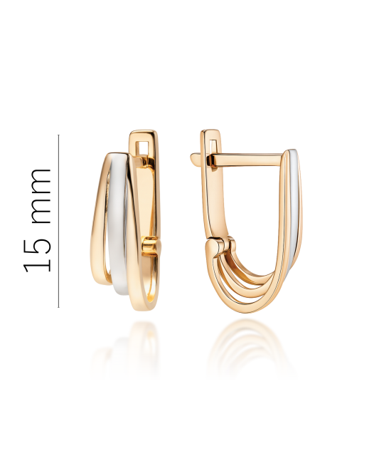 Золотые серьги