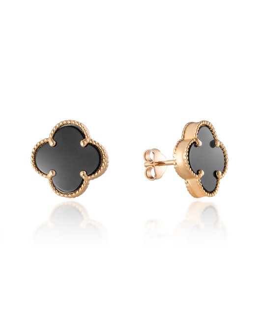 Kuldkõrvarõngad oonüksitega