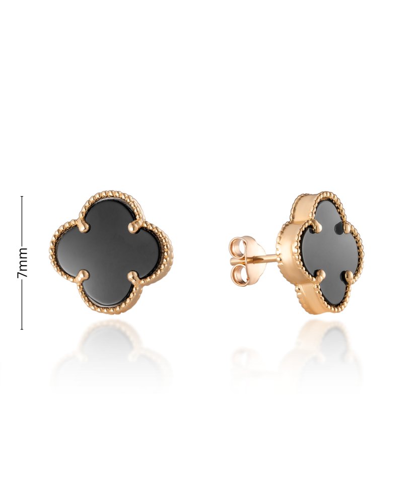 Kuldkõrvarõngad oonüksitega