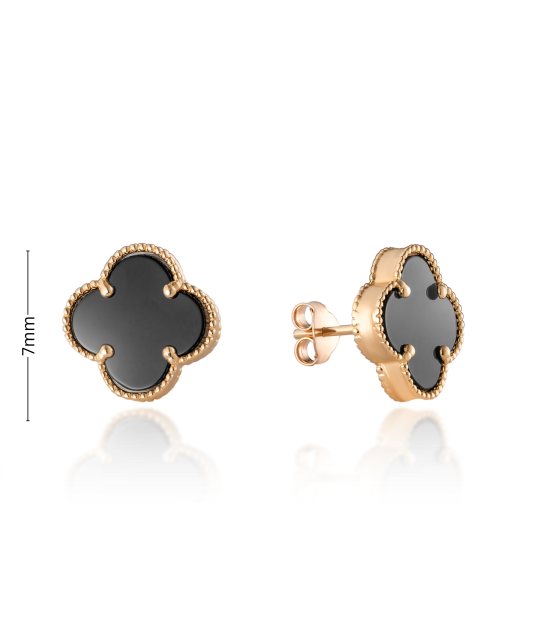 Kuldkõrvarõngad oonüksitega