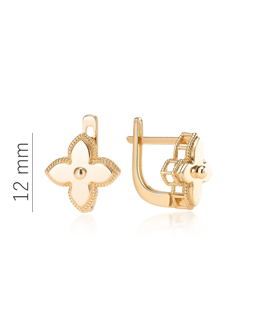 Золотые серьги