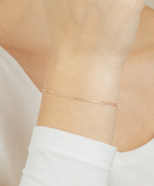 Kuldkäevõru "Curb" 1.6mm