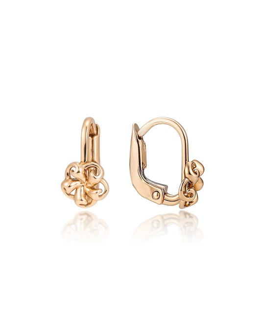 Kuldkõrvarõngad "Lilleke" Goldinga 00595
