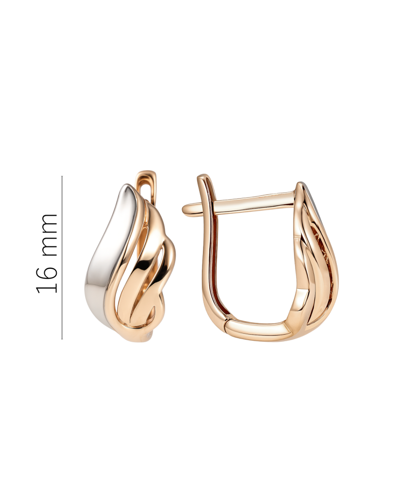 Золотые серьги