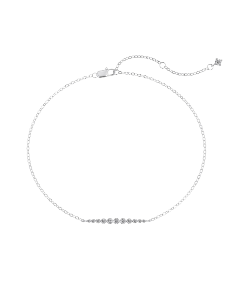 Серебряный браслет с цирконами