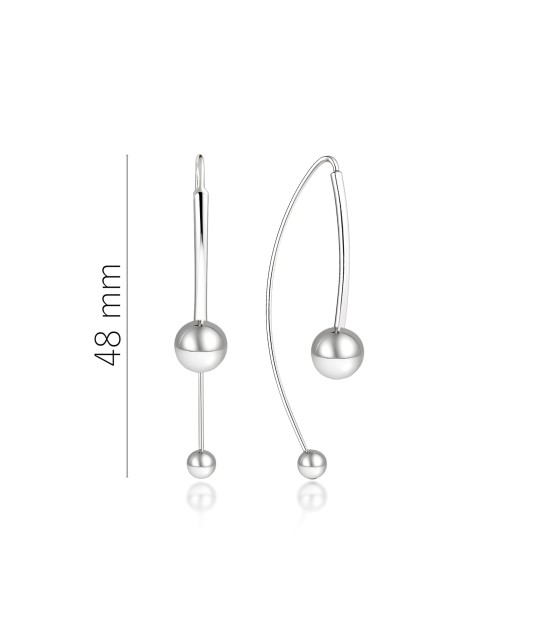 Серьги из серебра