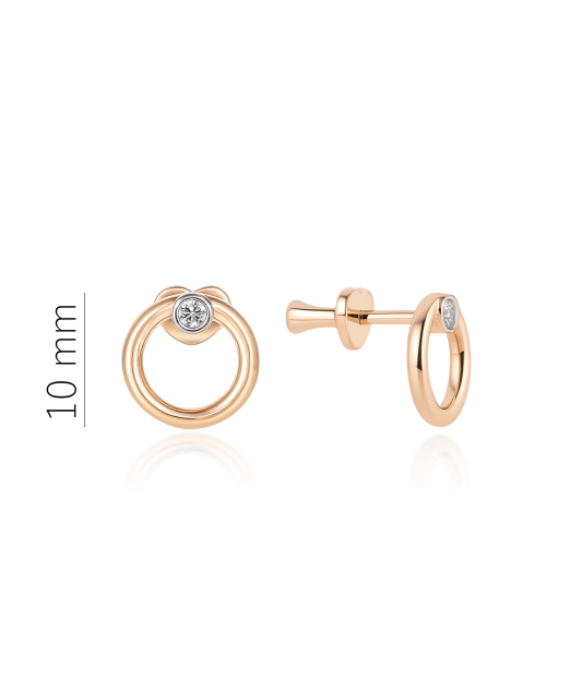 Kuldkõrvarõngad briljantidega