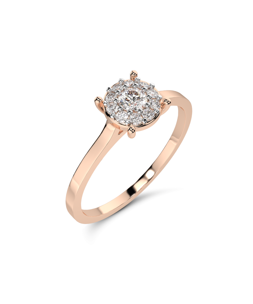 Kuldsõrmus briljantitega