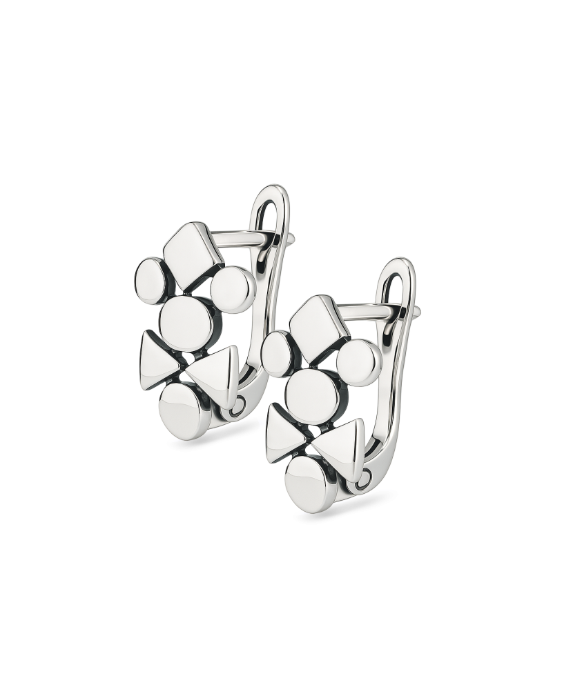 Серьги из серебра