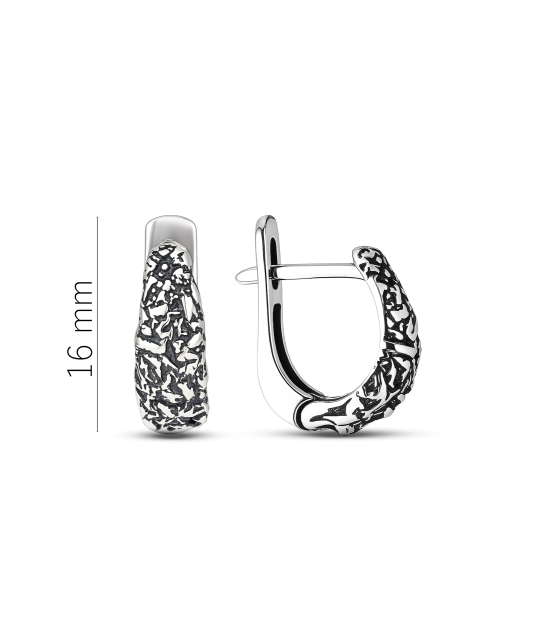 Серьги из серебра