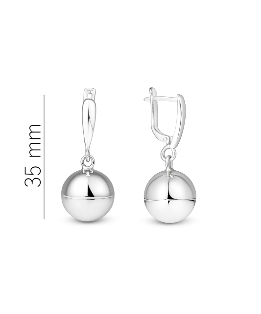 Серьги из серебра