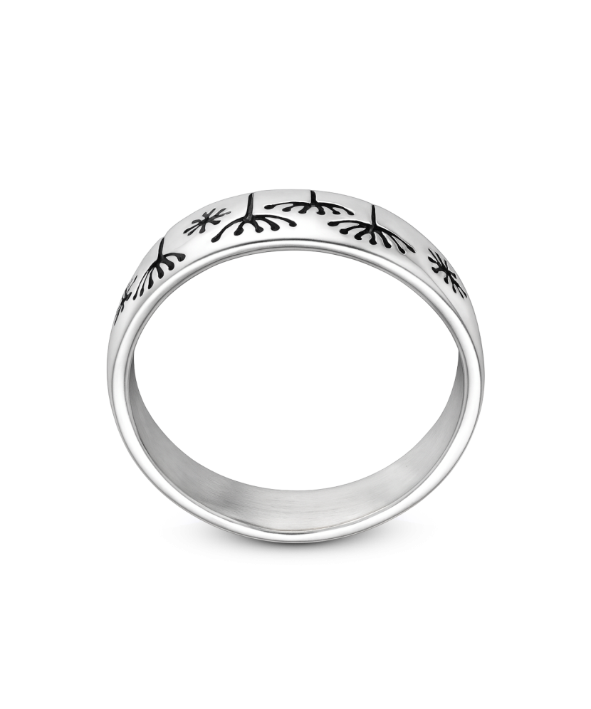 Серебряное кольцо