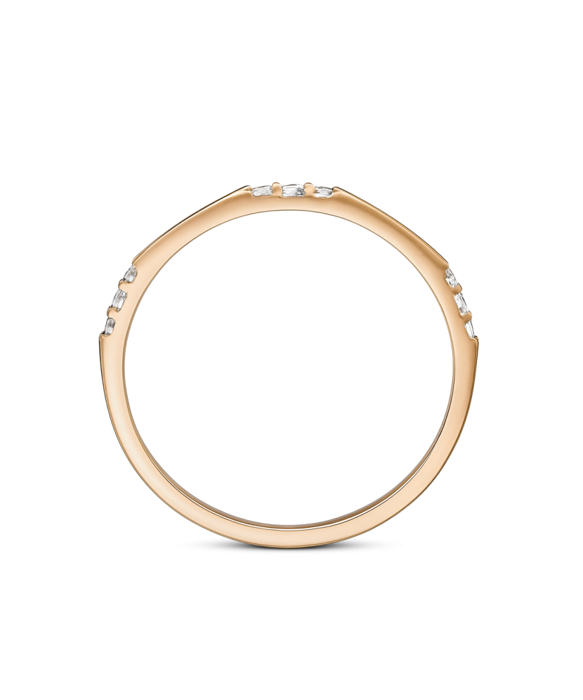 Kuldsõrmus tsirkoonidega