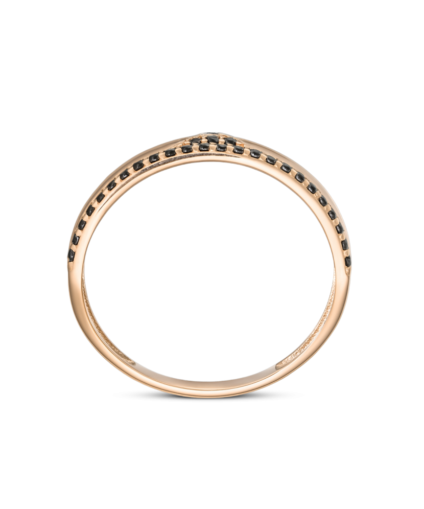 Kuldsõrmus tsirkoonidega