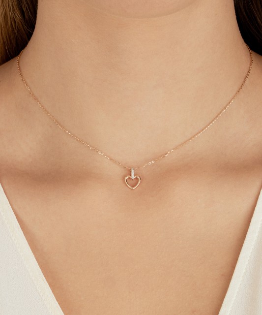 Kuldripats  teemanditega "südameke"