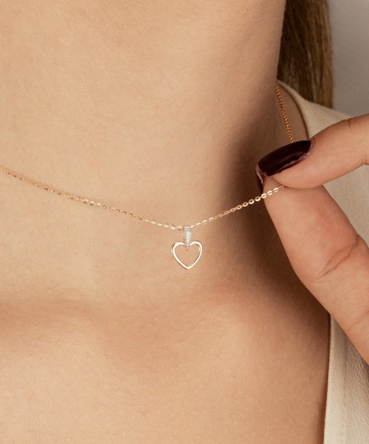 Kuldripats  teemanditega "südameke"