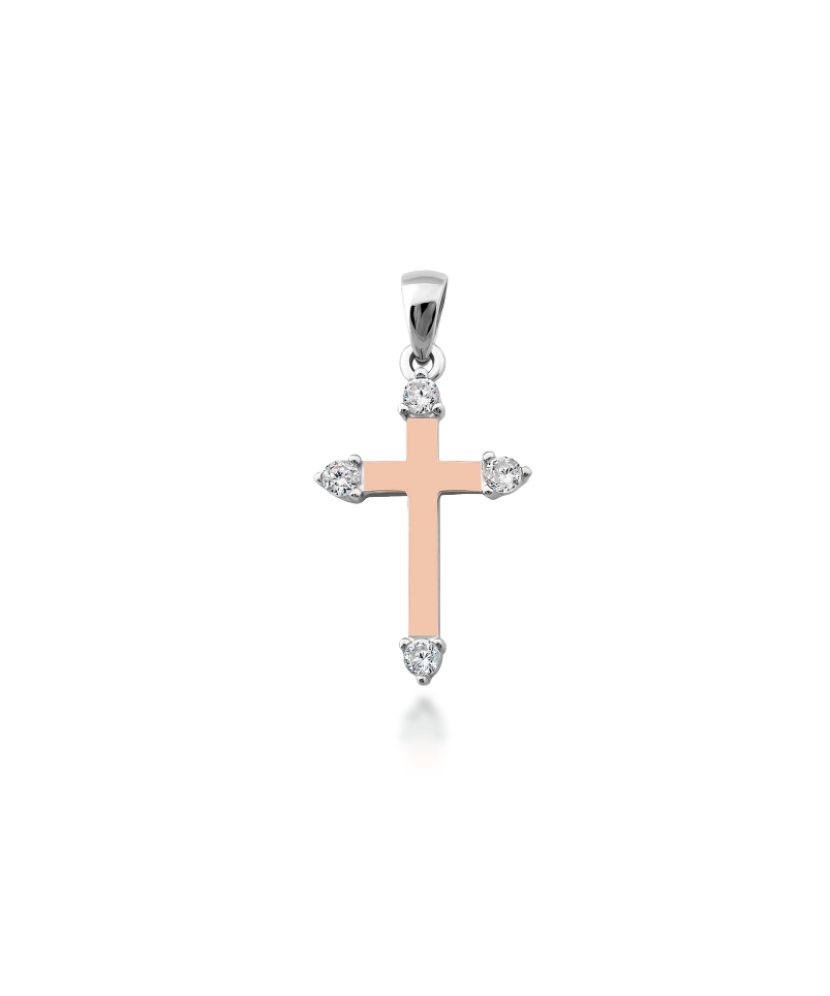 Kullatud hõberipats tsirkoonidega