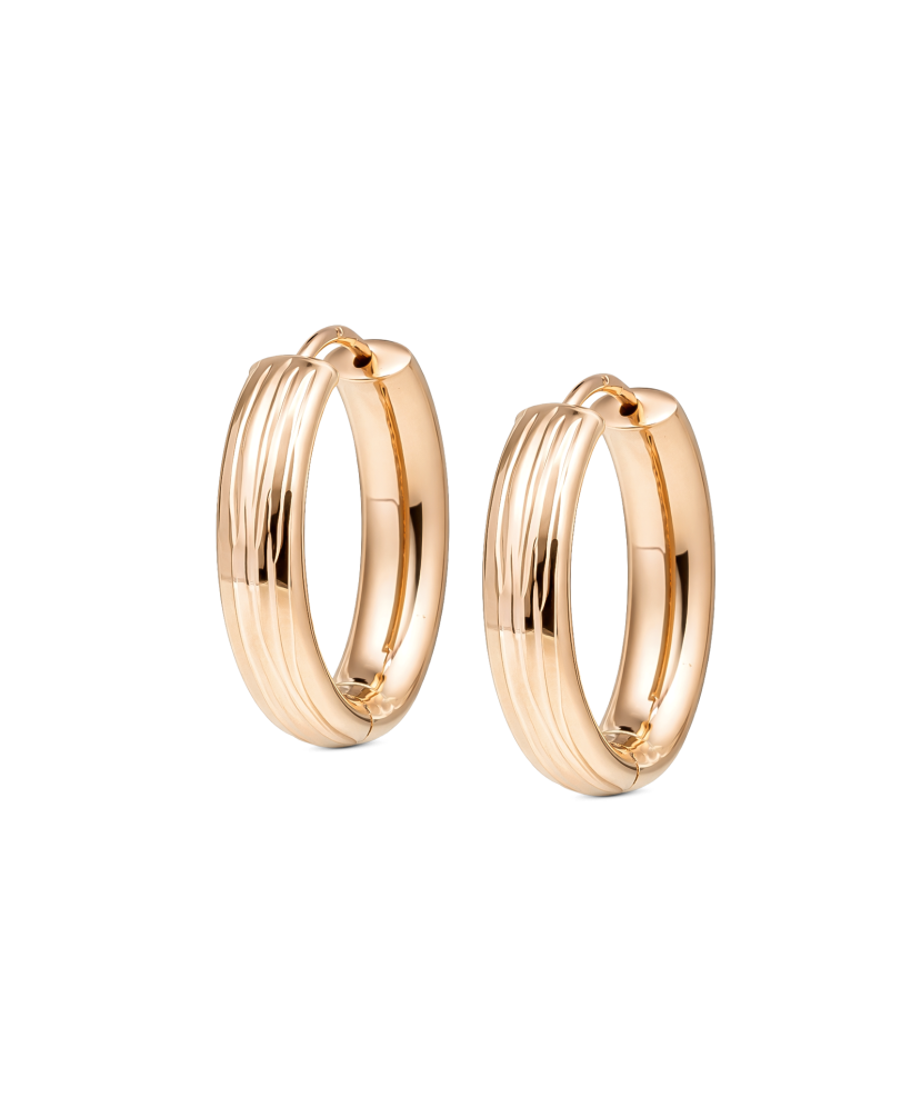 Graveeritud kuldkõrvarõngad